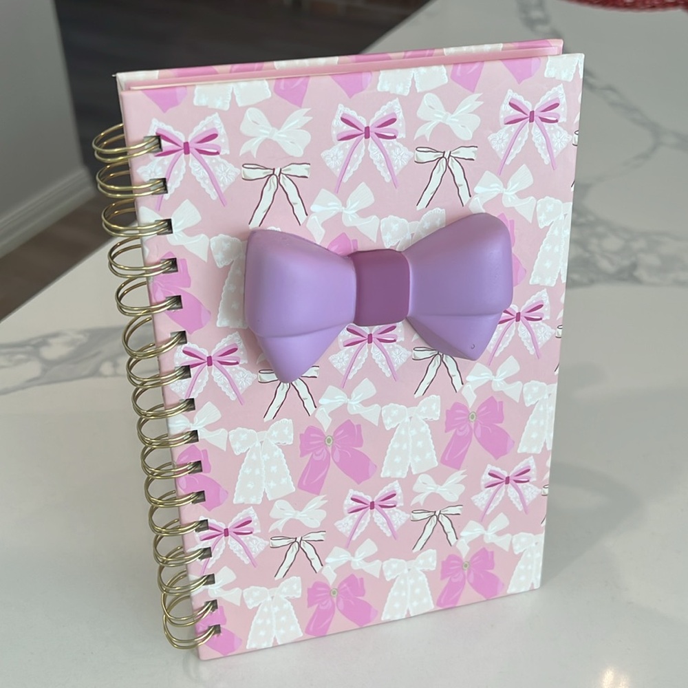 🎀Cute.🎀 BOW NOTEBOOK🎀 - Picture 15 of 16